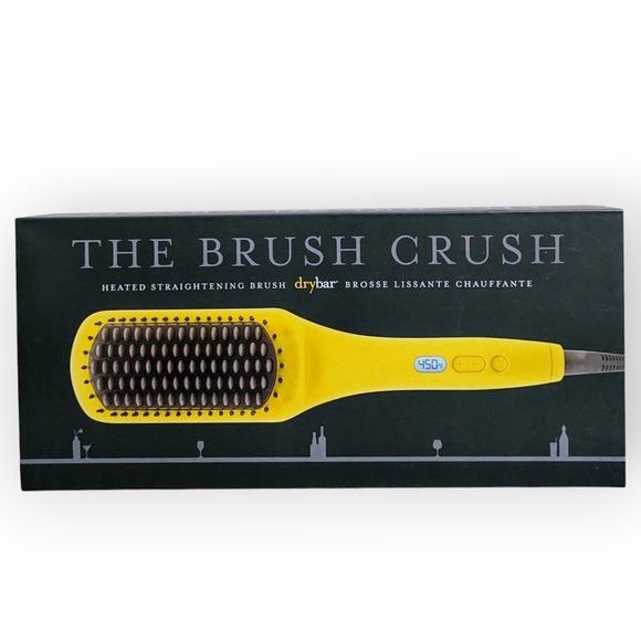 Drybar Yellow Heated Straightening Brush Tools